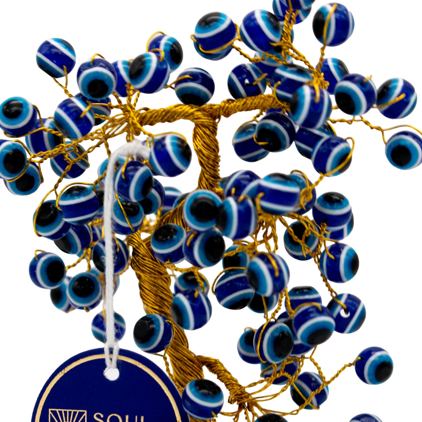Evil Eye Crystal Tree (100 Beads)