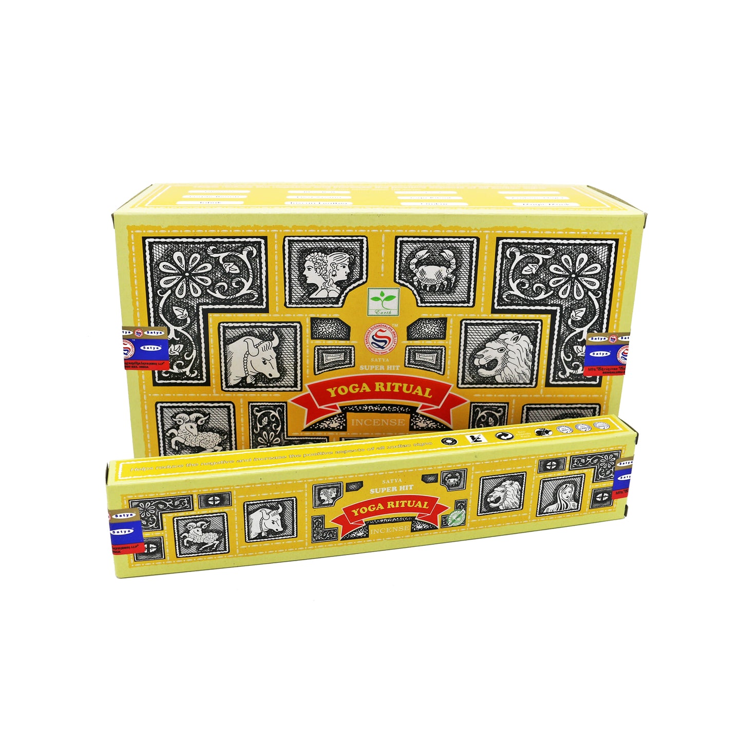 Satya: Super Hit, 15 G Yoga Ritual Incense Sticks (12 PK BOX)