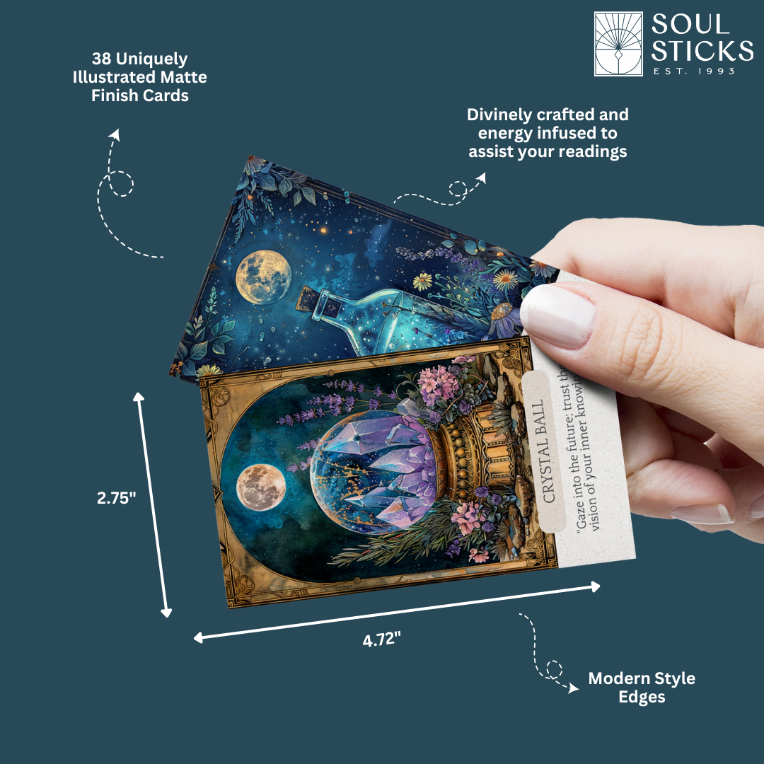 Magical Witch's Tools Oracle Card Deck