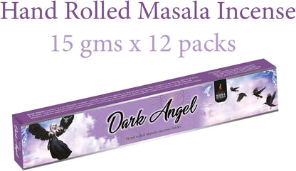 Soul Sticks Dark Angel Masala Incense Sticks - 15 g (12 Pack)