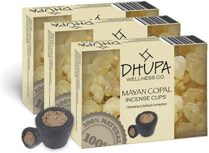 Copal Incense Cups - 3 Pack