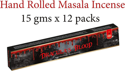Soul Sticks Dracula's Blood Masala Incense Sticks - 15 g (12 Pack)