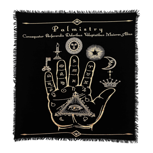 Hand Altar Cloth on a white background