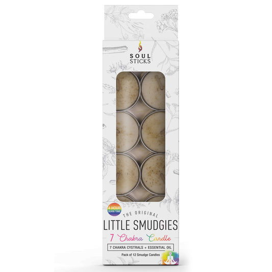 Soul Sticks, 'Little Smudgies' 7 Chakras Blend Smudge Candles Pack