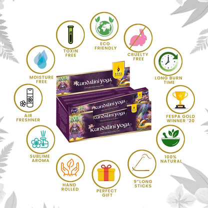 Soul Sticks Kundalini Yoga Masala Incense Sticks - 15 g (12 Pack)