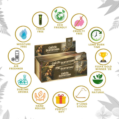 Soul Sticks Celtic Summer Masala Incense Sticks - 15 g (12 Pack)