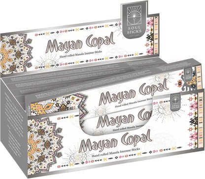 Soul Sticks Mayan Copal Masala Incense Sticks - 15 g (12 Pack)