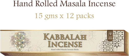 Soul Sticks Kabbalah Masala Incense Sticks - 15 g (12 Pack)