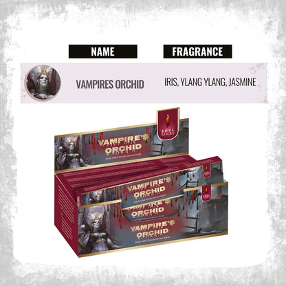 Soul Sticks Vampires Orchid Masala Incense Sticks - 15 g (12 Pack)