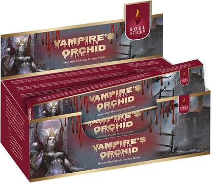 Soul Sticks Vampires Orchid Masala Incense Sticks - 15 g (12 Pack)