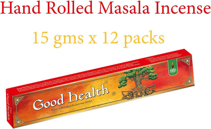 Soul Sticks Good Health Masala Incense Sticks - 15 g (12 Pack)