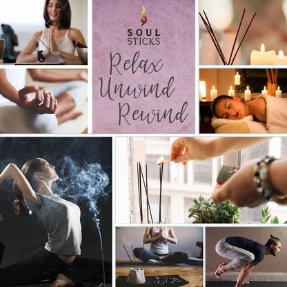 Soul Sticks Dark Angel Masala Incense Sticks - 15 g (12 Pack)