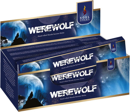 Soul Sticks Werewolf Masala Incense Sticks - 15 g (12 Pack)