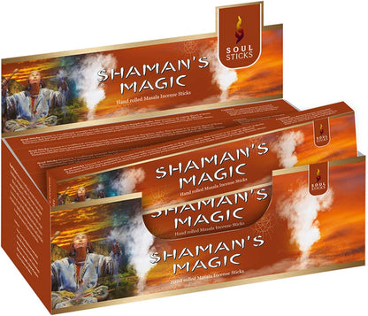 Soul Sticks Shaman's Magic Masala Incense Sticks - 15 g (12 Pack)