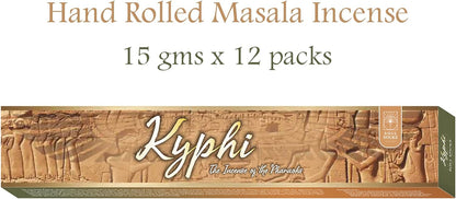 Soul Sticks Kyphi Masala Incense Sticks - 15 g (12 Pack)