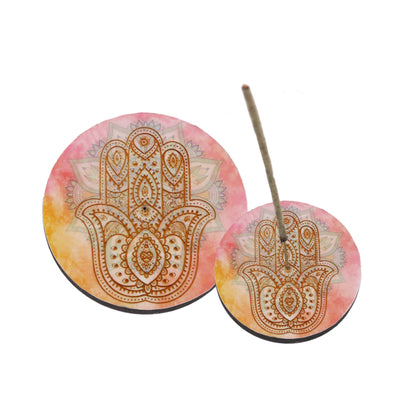 Decorative incense and oil burner for home, ritual, or spiritual practice.