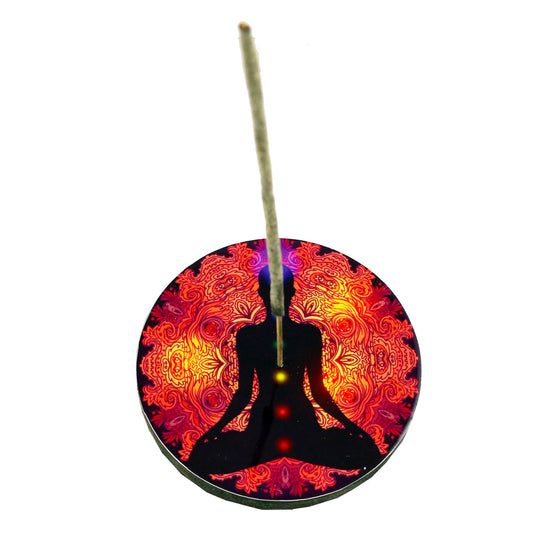 Decorative incense and oil burner for home, ritual, or spiritual practice.