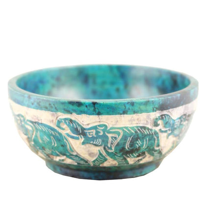 Decorative smudge bowl for spiritual rituals, home purification, and sacred space creation.