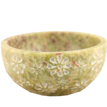 Decorative smudge bowl for spiritual rituals, home purification, and sacred space creation.