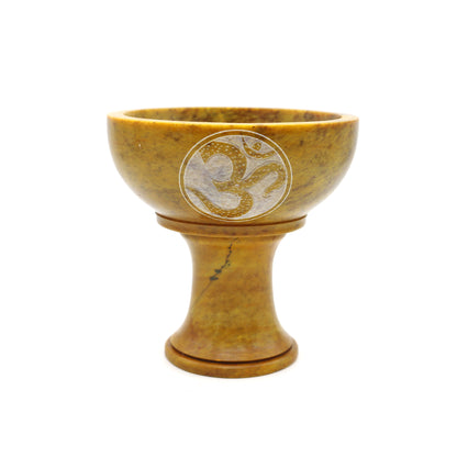 Handmade smudge bowl for burning sage, incense, and herbal blends during rituals.