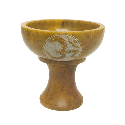 Handmade smudge bowl for burning sage, incense, and herbal blends during rituals.