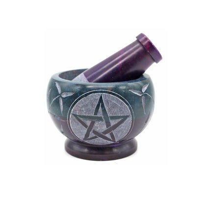 Decorative smudge bowl for spiritual rituals, home purification, and sacred space creation.
