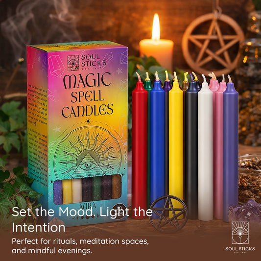 Soul Sticks 4 in. Magic Spell Chime Candles - 20 Pack