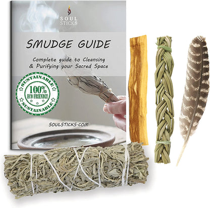 Blue Sage Smudge Kit with Guide