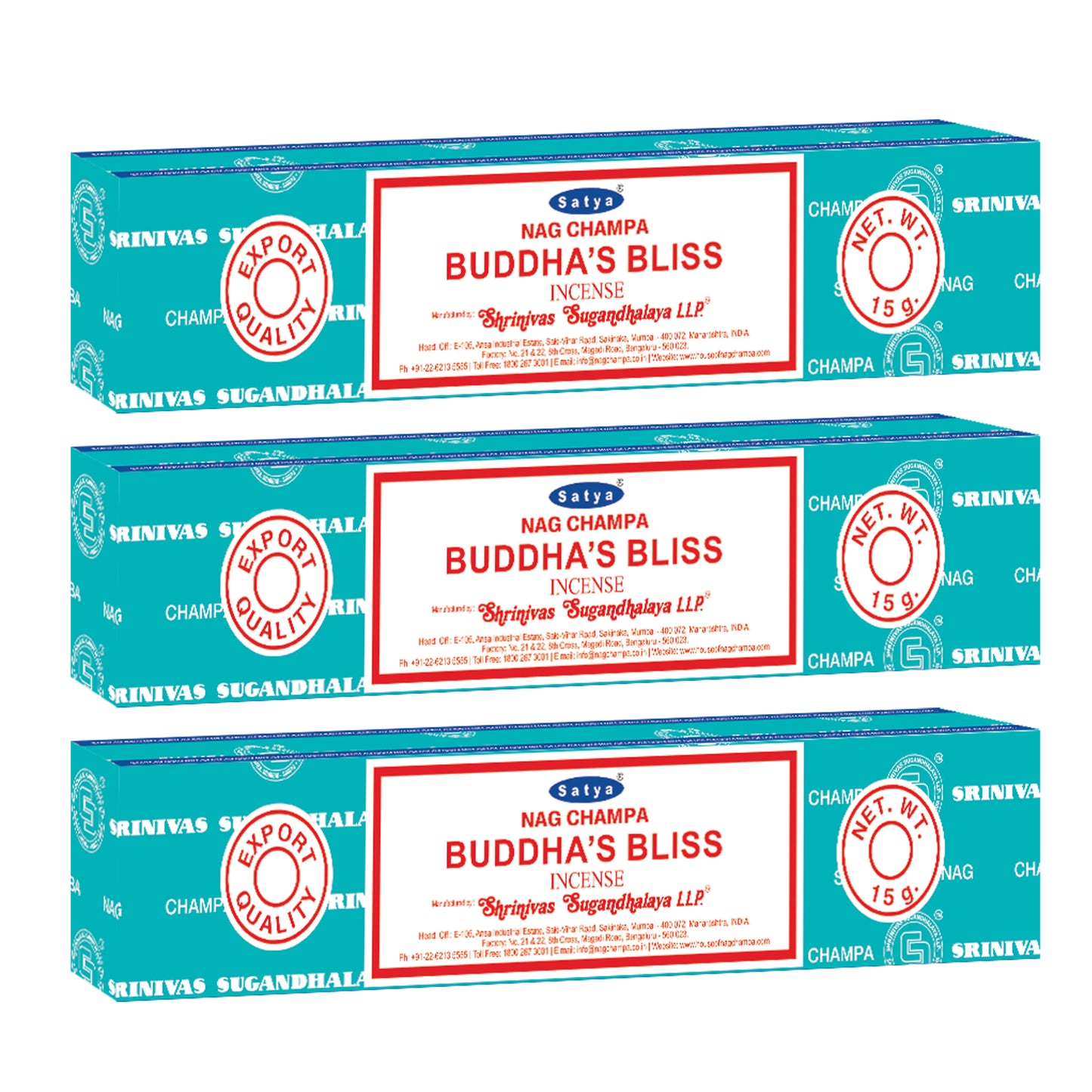 Satya, Incense Sticks (3 PK) - You Choose The Fragrance