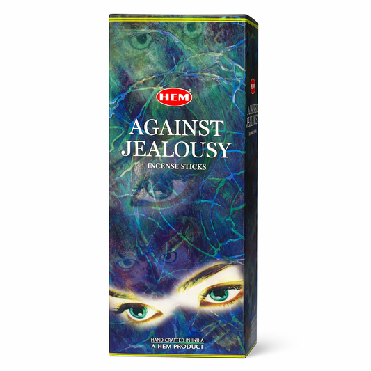 HEM Against Jealousy Incense Sticks - Original HEM Incense Hand-Rolled in India