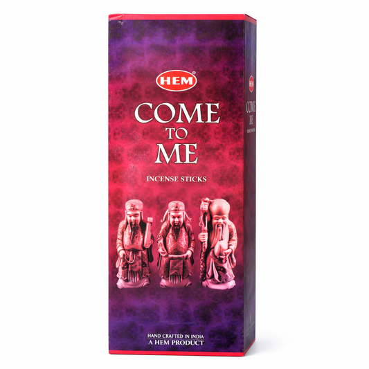 HEM Come to me Incense Sticks - Original HEM Incense Hand-Rolled in India