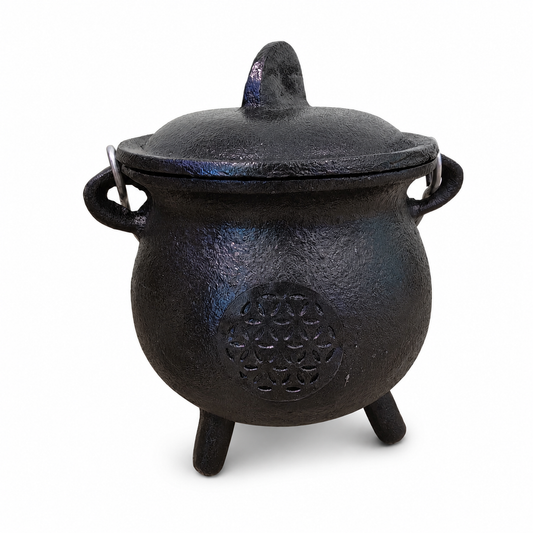 Cauldron 6" Flower of Life
