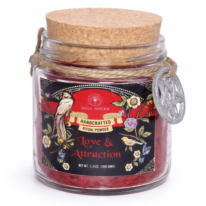Love & Attraction Ritual Powder Jar, 3.5 oz