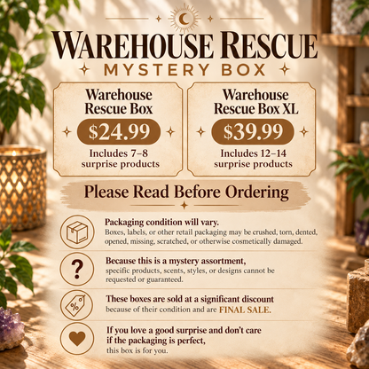 Warehouse Rescue Mystery Box – Imperfect Packaging, Big Savings