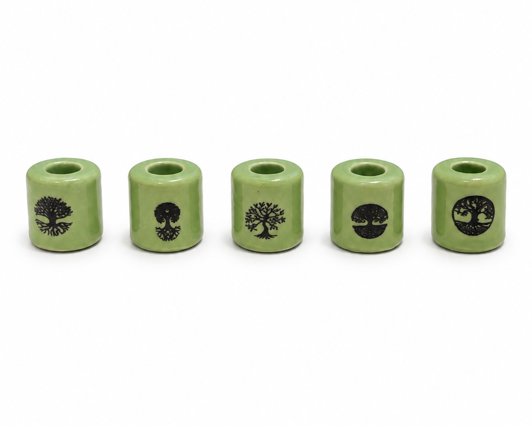 Ceramic Candle Holder Tree of Life Variety Pack of 5