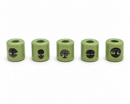 Ceramic Candle Holder Tree of Life Variety Pack of 5