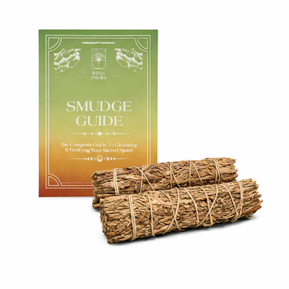 Sandalwood Scented Blue Sage Smudge Sticks Duo