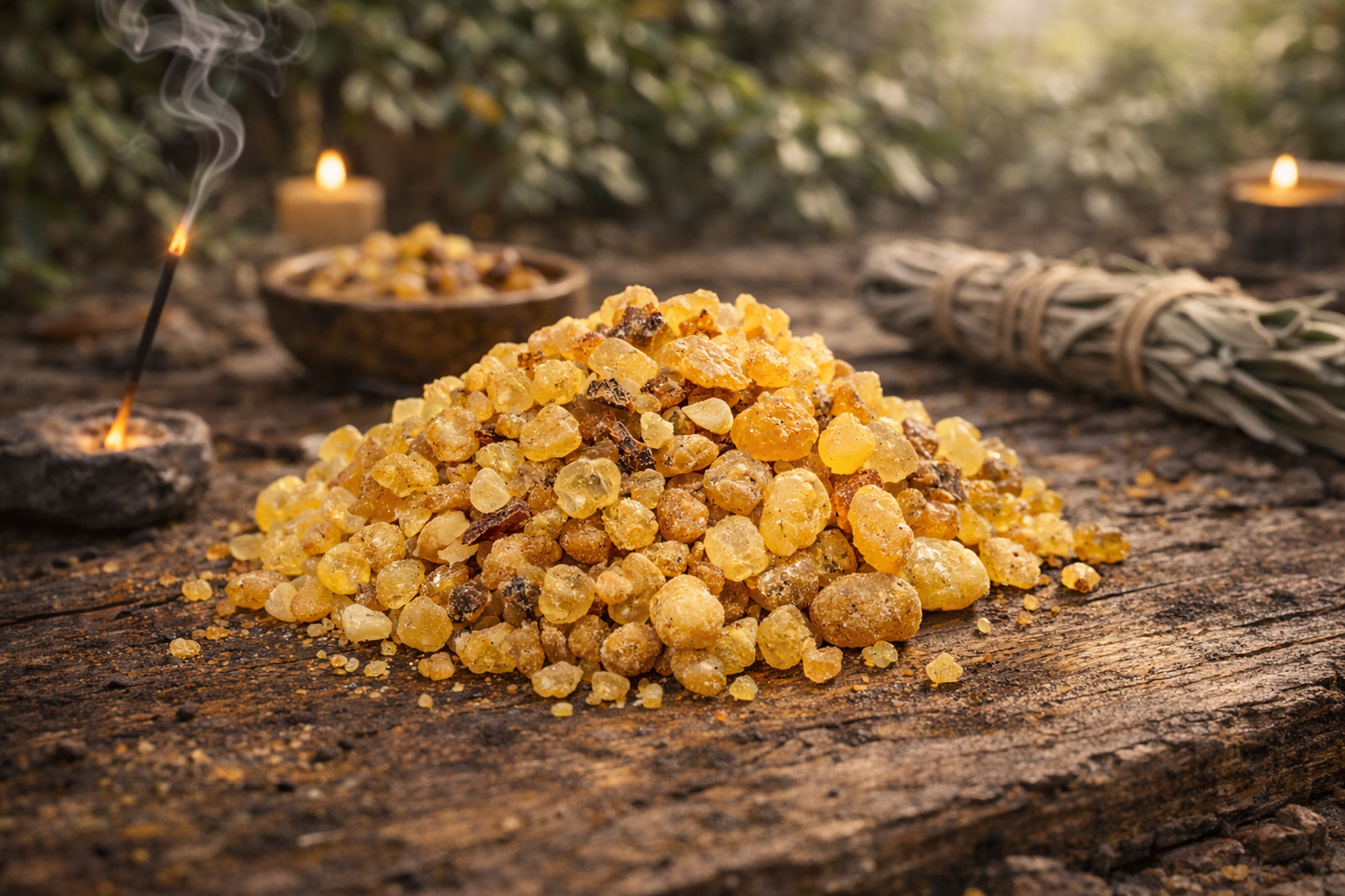 Natural Frankincense Granular Resin Incense - 1 lb
