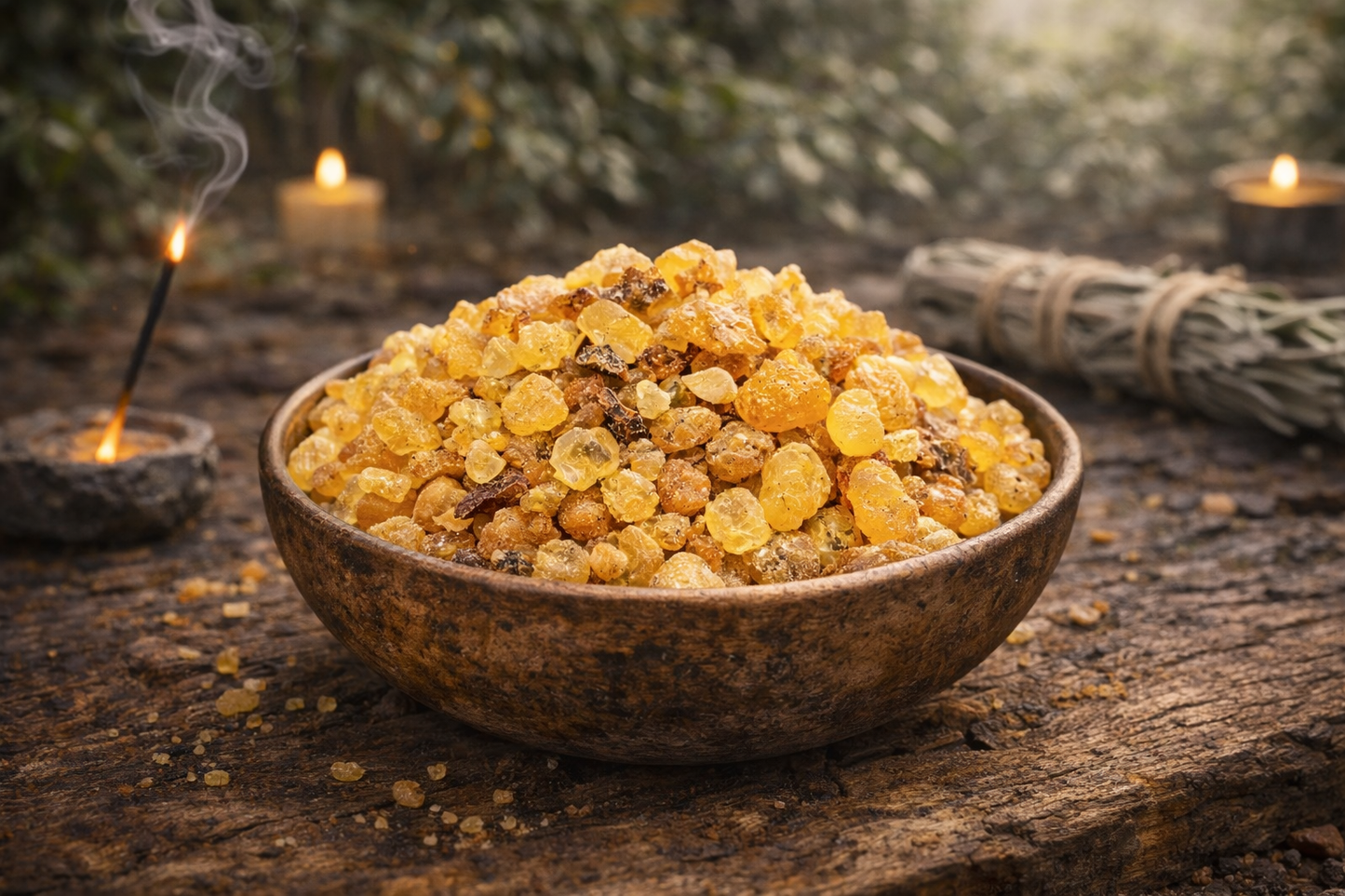 Natural Frankincense Granular Resin Incense - 1 lb