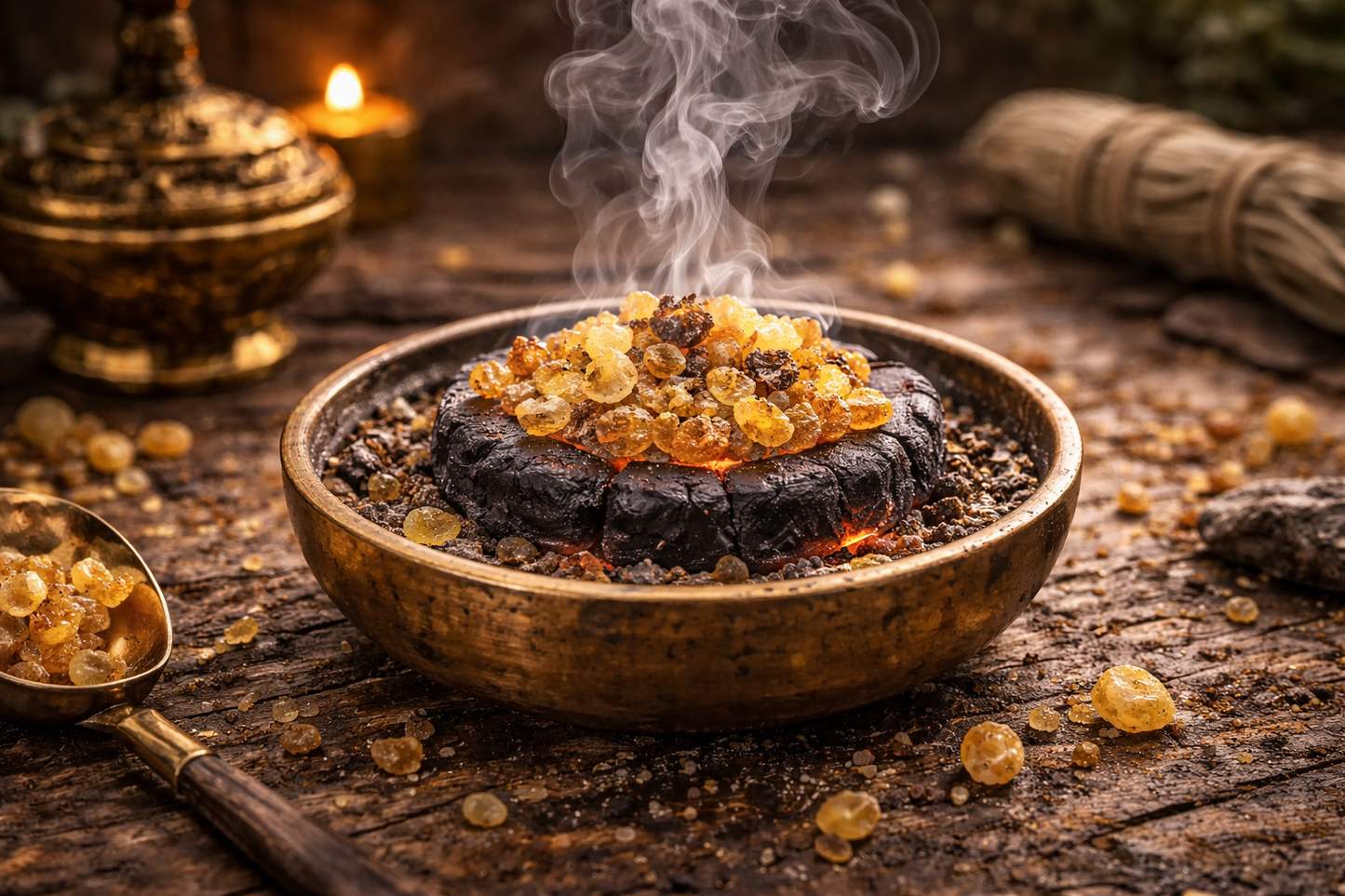 Natural Frankincense Granular Resin Incense - 1 lb