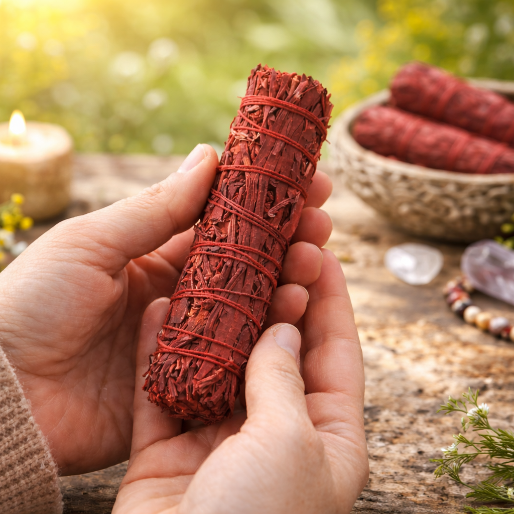 Dragon's Blood White Sage Smudge Sticks - Bulk