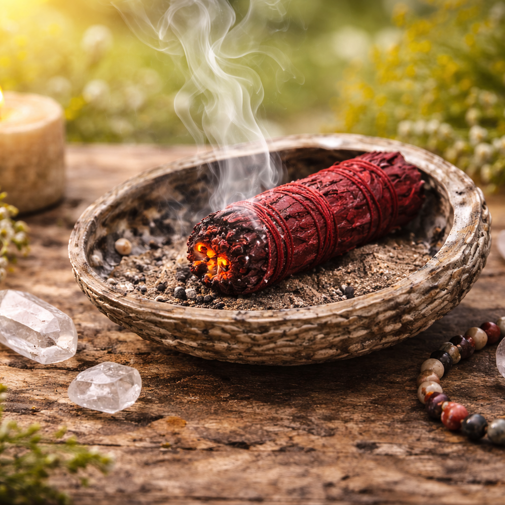 Dragon's Blood White Sage Smudge Sticks - Bulk