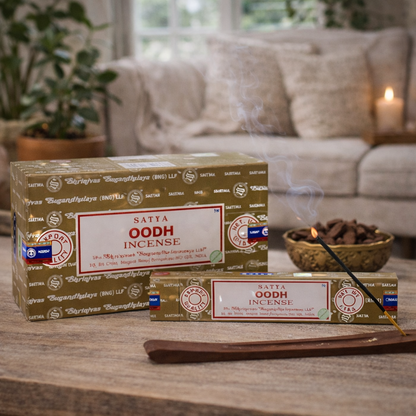 Satya Oodh Incense Sticks 15 g, 12-Box Case
