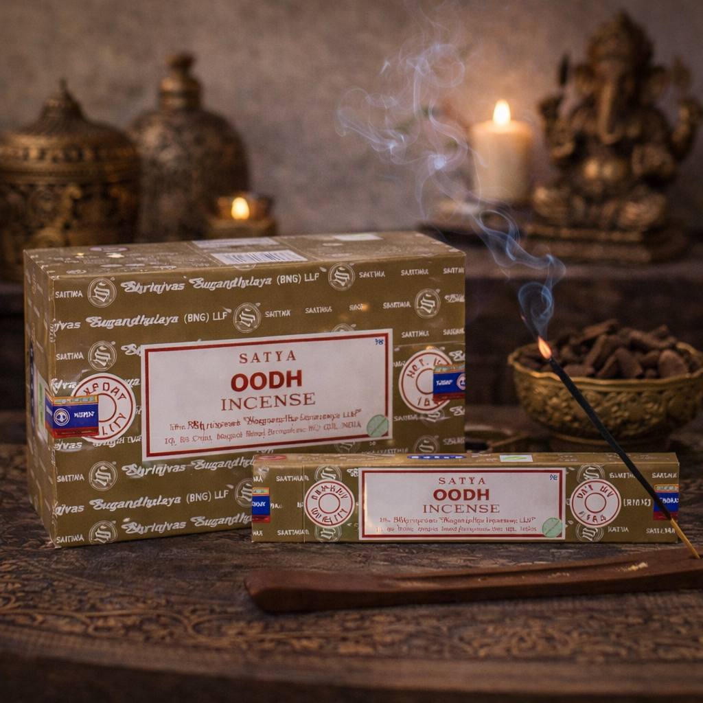 Satya Oodh Incense Sticks 15 g, 12-Box Case