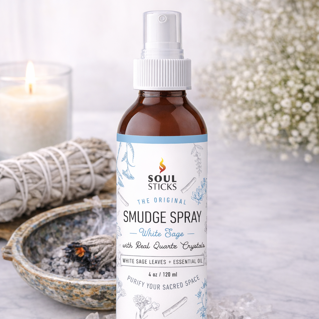 Soul Sticks White Sage Smudge Spray, 3.5 oz