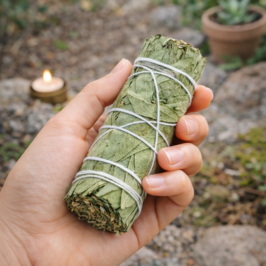 Eucalyptus Sage Smudge Sticks with Smudge Guide, 3-Pack