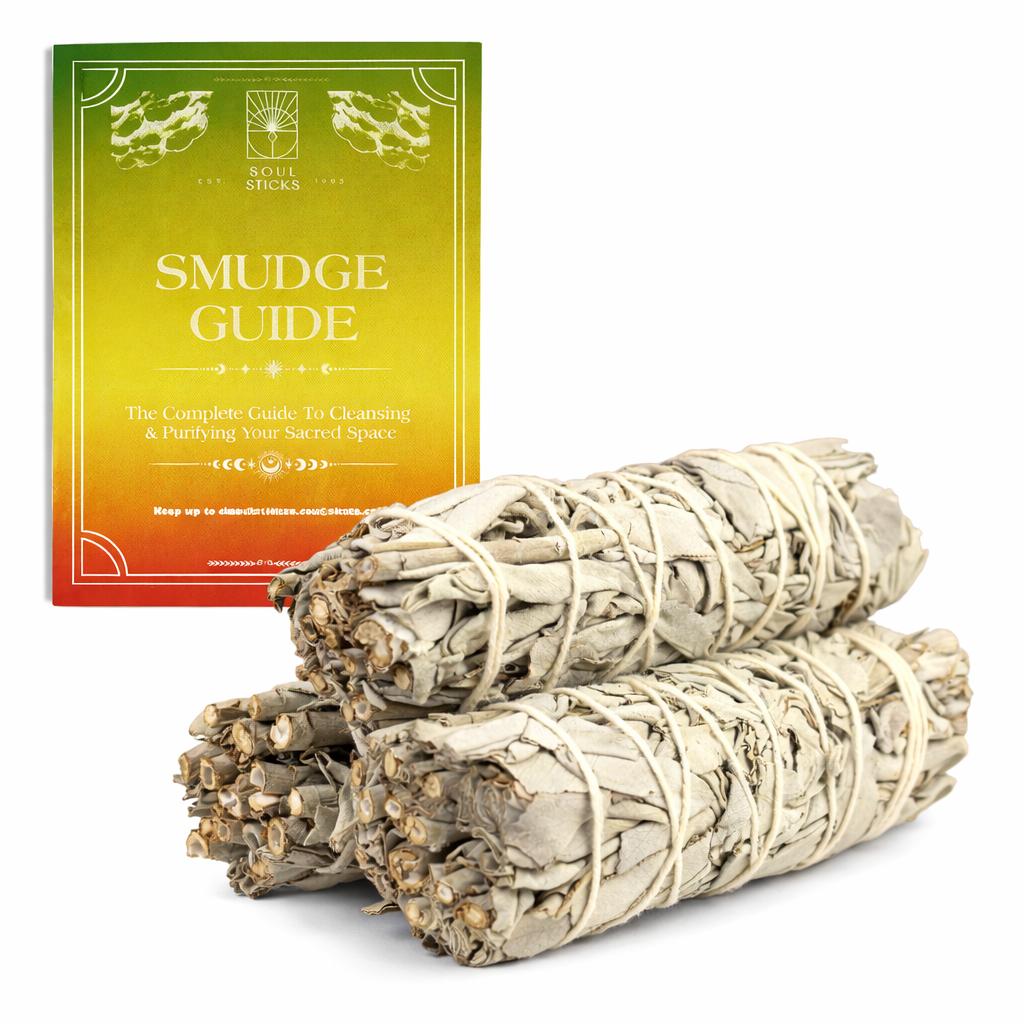 White Sage Smudge Kit with Guide