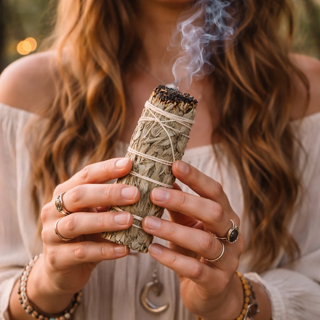 White Sage Smudge Kit with Guide