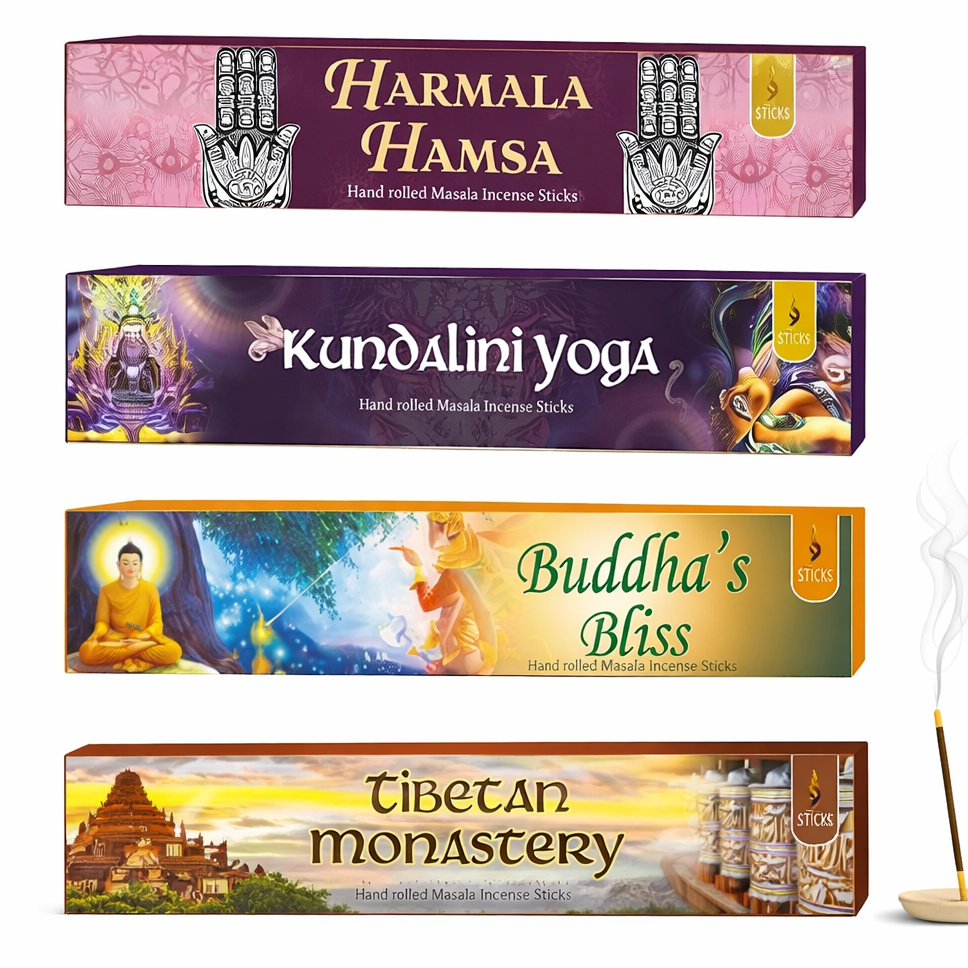 Soul Sticks, Eastern Vibes Masala Incense Sticks Variety Pack