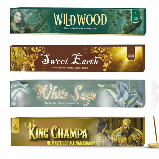 Soul Sticks, Nature's Love Masala Incense Sticks Variety Pack